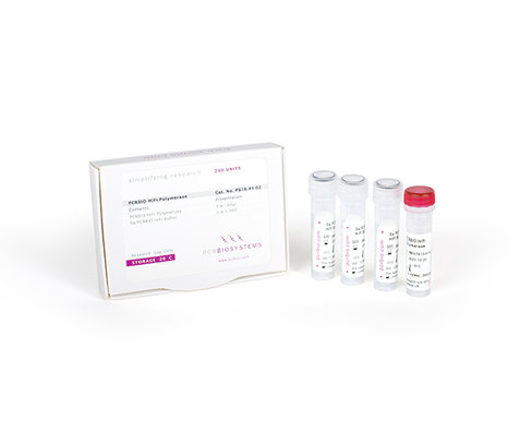 Pcrbio hifi taq haute fidelite 2 u/µl (0,1 ml de taq et 3x1ml de tampon 5x avec dntps mgcl2 activateurs inclus)