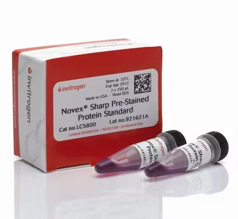 Novex sharp pre-stained protein standard-2 x 250 µL
