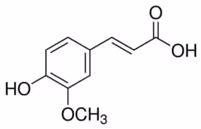 Trans-ferulic acid, certified reference material, tracecert(r) 50 mg