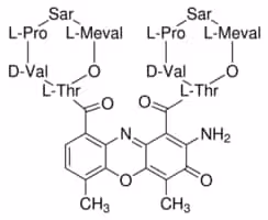 Dactinomycin, united states pharmacopeia 50 mg
