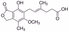 Mycophenolic acid bioreagent sup à= 98% 50 mg