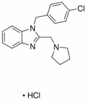 Clemizole hydrochloride 98% (HPLC), 5 µg