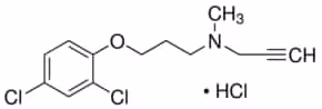 N-methyl-n-propargyl-3-(2,4- dichlorophe 50 mg