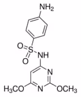 Sulfadimethoxine, analytical standard, sup à=98% (tlc) 10 g
