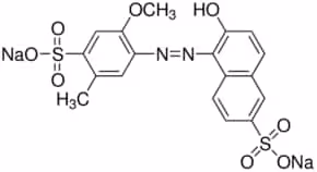 Allura red ac, analytical standard 25 mg