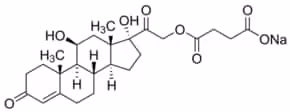 Hydrocortisone 21-hemisuccinate sodium 100 mg