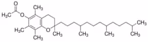 (+/-)--alpha-Tocopherol acetate 96% (HPLC), 25 g
