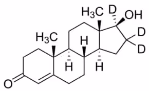 Testosterone-d3 (16 16 17-d3) 1 ml 1 ampoule de1 ml