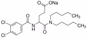 Lorglumide sodium salt 50 mg
