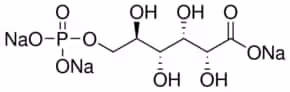 6-Phosphogluconic acid trisodium salt 97% (enzymatic), 1 g