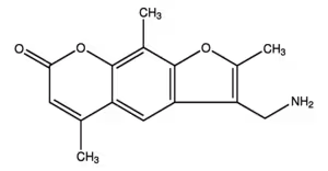4'-Aminomethyltrioxsalen hydrochloride, 5 µg