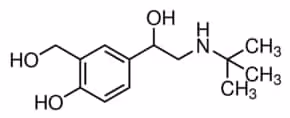 Salbutamol free base 25 mg