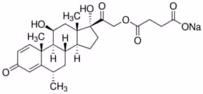 6a-methylprednisolone 21-hemisuccinate s 250 mg