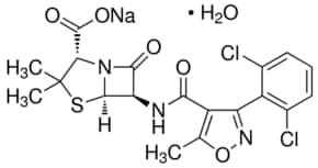 Dicloxacillin sodium salt monohydrate, 1 g