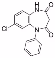 N-desmethylclobazam solution, 100 mug/ml in acetonitrile, ampule of 1 ml, certified reference material, cerilliant(r)