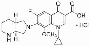 Moxifloxacin hydrochloride, pharmaceutical secondary standard certified reference material 1 pkg of 1 g