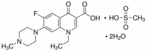 Pefloxacin mesylate dihydrate 10 g