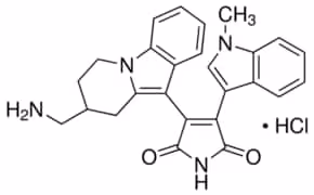 Bisindolylmaleimide X hydrochloride 90%, solid, 1 µg