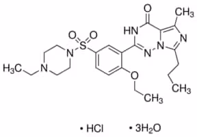 Vardenafil hydrochloride trihydrate, 1 pièce European Pharmacopoeia (EP) Reference Standard