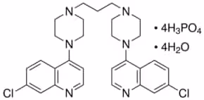 Piperaquine tetraphosphate tetrahydrate 25 mg