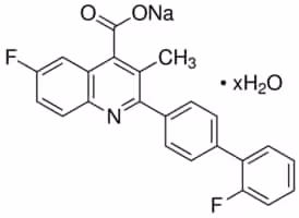 Brequinar sodium salt hydrate 97% (HPLC), 25 µg
