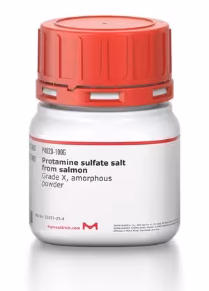 Protamine sulfate grade x from salmon 25 g