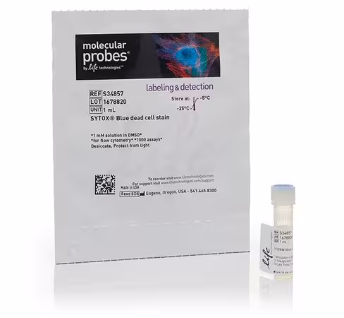 Sytox blue dead cell stain, for flow cytometry-1 ml