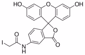 5-(Iodoacetamido)fluorescein 90% (HPLC), 25 µg