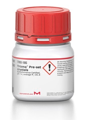 Trizma(r) pre-set crystals bioperform 100 g