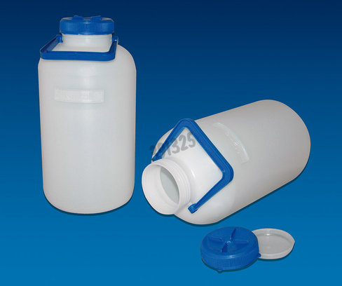 Bonbonne ronde PEHD sans robinet 10l x 4