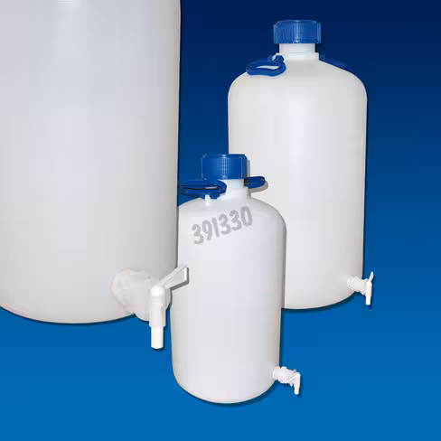 Bonbonne 5 l avec robinet x 4