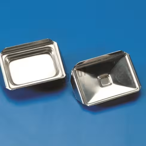 Moule métallique d inclusion 52 x 35 x 12 pour biopsie x 10