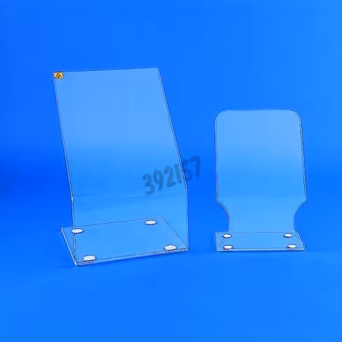 Ecran de protection pmma épaisseur 9 mm longueur 305 mm hauteur 480 mm