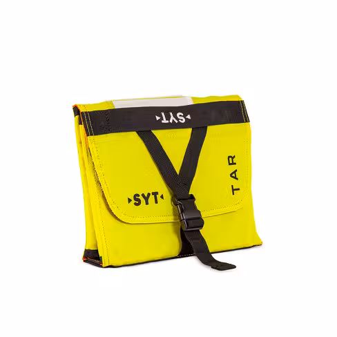 Trousse ampoulier rigide moyenne capacité - jaune - pour station SUV