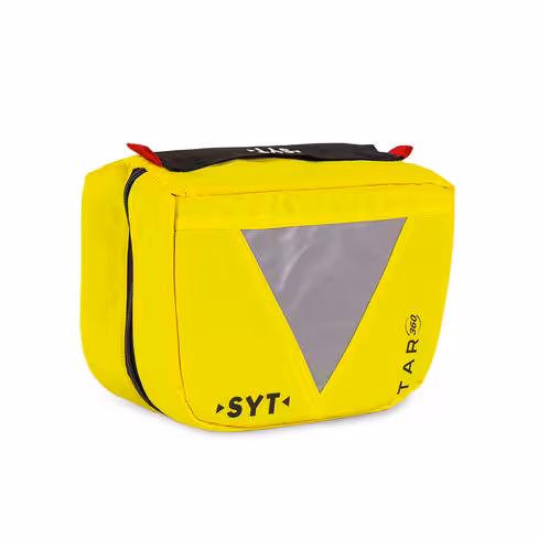 Trousse ampoulier rigide grande capacité - jaune - pour station SUV