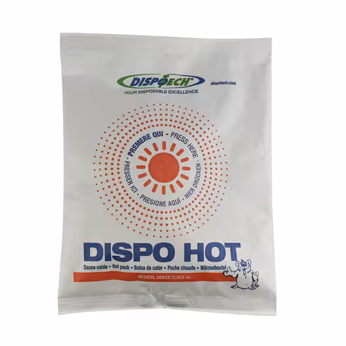 Poche de chaud instantanée - usage unique - lot de 25