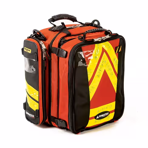 Sac à dos d'intervention Tonic 37 l - rouge - 5 poches multiusage