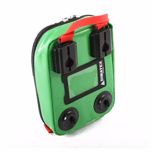 Poche Express - vert- petit modèle - 14 x 19 x 7 cm - avec fixation magnétique