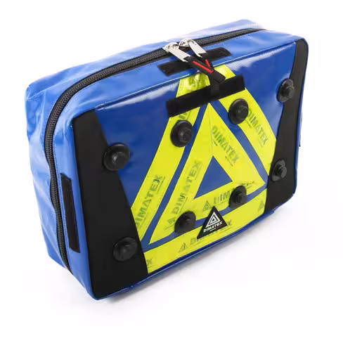 Poche Express - bleu marine - grand modèle - 36 x 25 x 9 cm - avec fixation magnétique