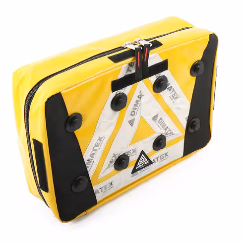 Poche Express - jaune - grand modèle - 36 x 25 x 9 cm - avec fixation magnétique