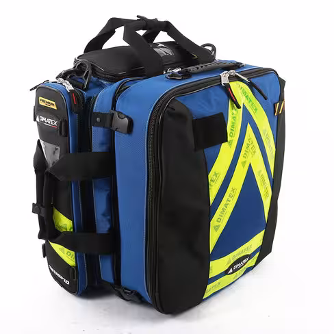 Sac à dos d'intervention Intrepid 60 l - medium blue - 5 poches multiusage cristal