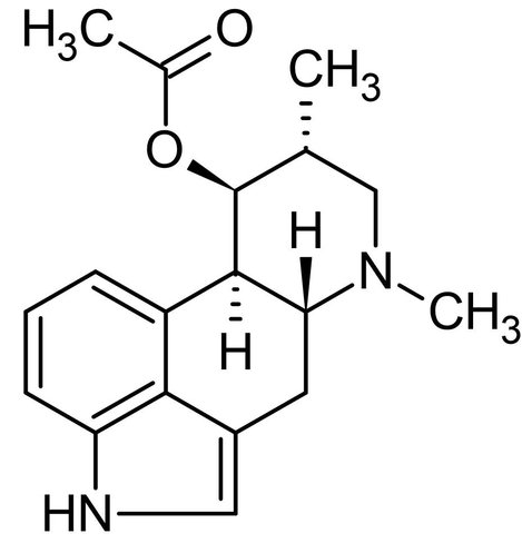 Agent antibactérien, Fumigaclavine A 1 mg