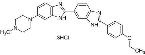 Bisbenzimide H 33342 (Hoechst 33342), colorant de l'ADN fluorescent spécifique pour adenine-thymine 100 mg