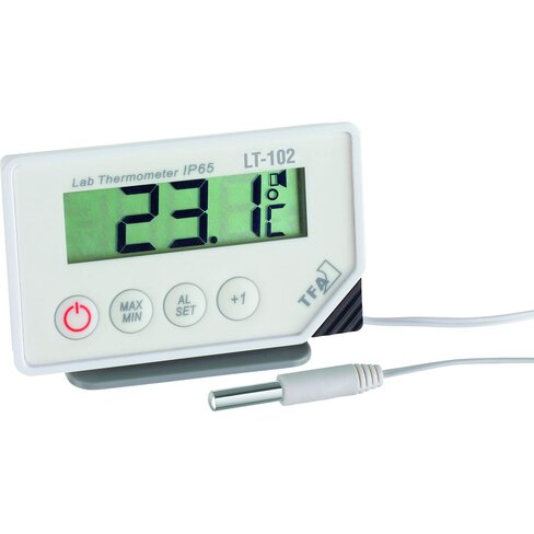 Thermomètre avec sonde d insertion et certificat de calibration +70°C