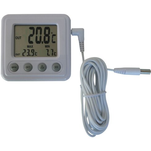 Thermomètre intérieur / extérieur -50 à +70°C