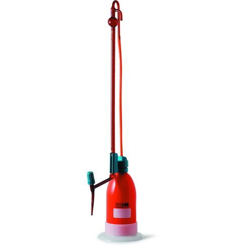 Burette automatique verre ambré 25 ml graduation 0,10 ml