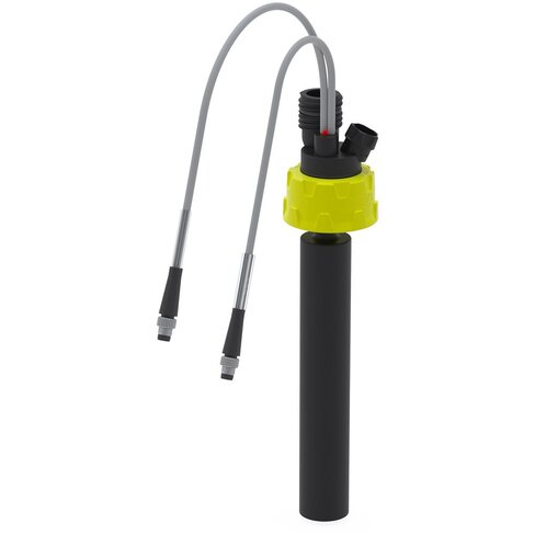 Bouchon GL45 avec connexions GL25 et GL14, et indicateur de niveau DLC