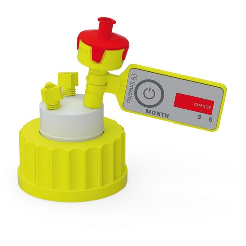 Bouchon S40 b.safe avec 2 Raccord capillaire et 1 soupape de ventilation