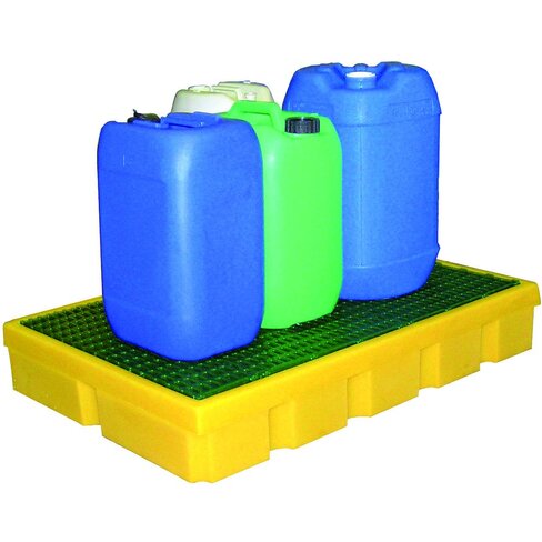 Plateforme de rétention avec caillebotis 200 l