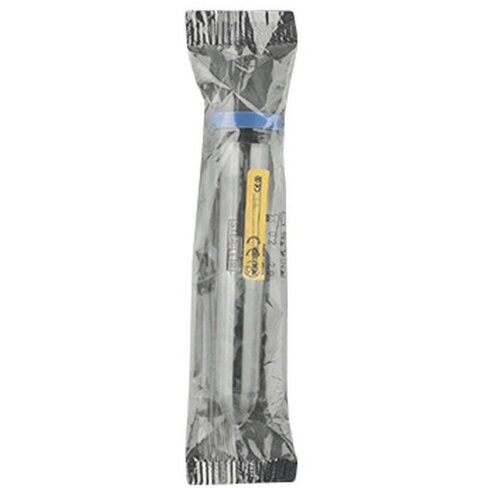 Bouchon plat en PE avec préhension hygiénique pour tube pour urine jaune x 500